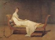 Jacques-Louis David Madame recamier (mk02) china oil painting reproduction